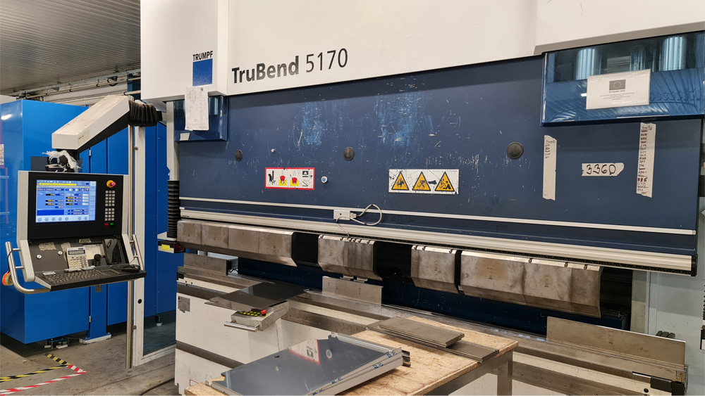 Ohraňovací lis TRUMPF TruBend 5170