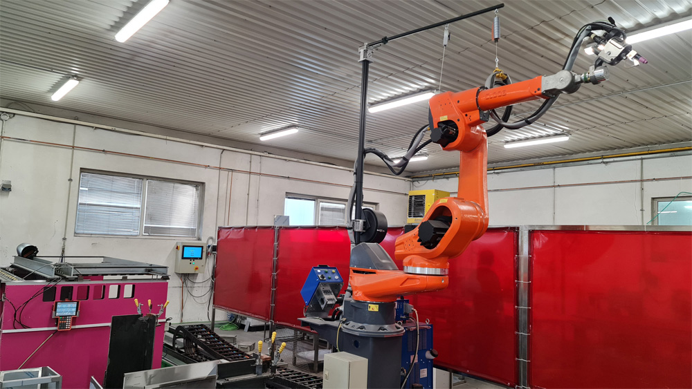 CNC welding robot CLOOS Qirox